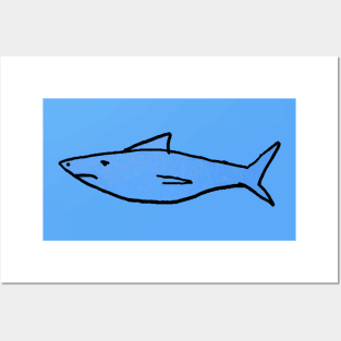 Grumpy Shark Posters and Art